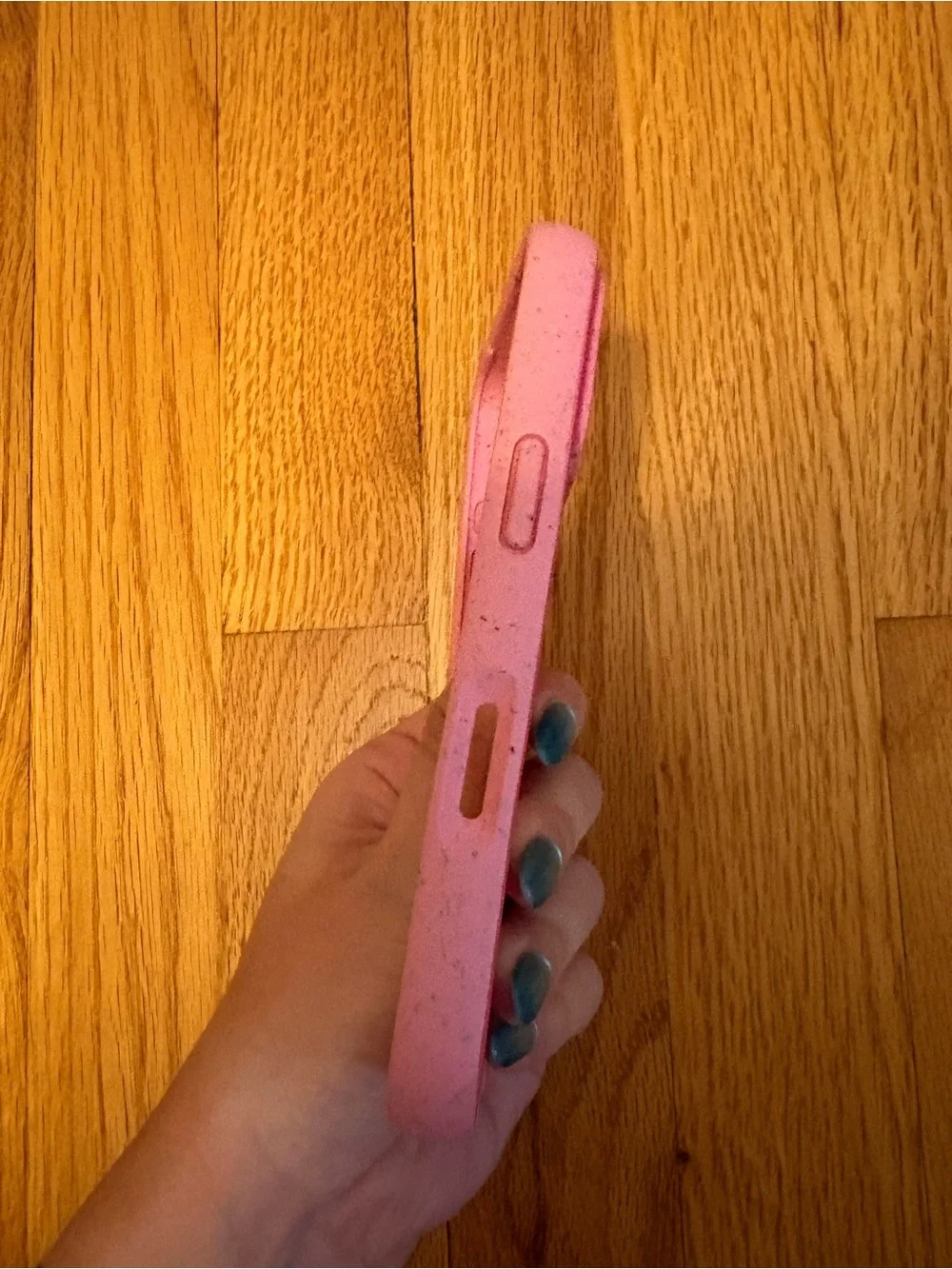 Pela Bubblegum Pink Big Pink Stripes iPhone 17 Pro Case